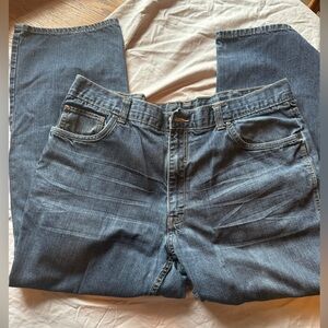 Classic Blue Denim Jeans, Liz Claiborne size 42 x 32